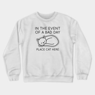 Place Cat Here Crewneck Sweatshirt